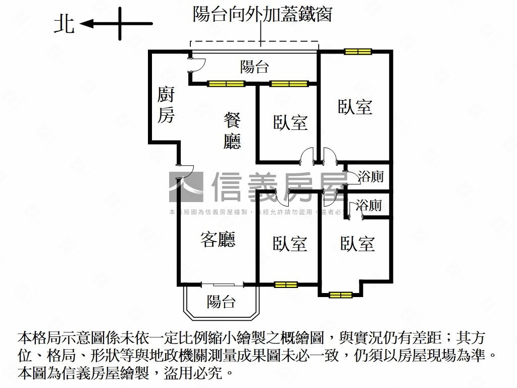 昇陽新莊四房車位房屋室內格局與周邊環境