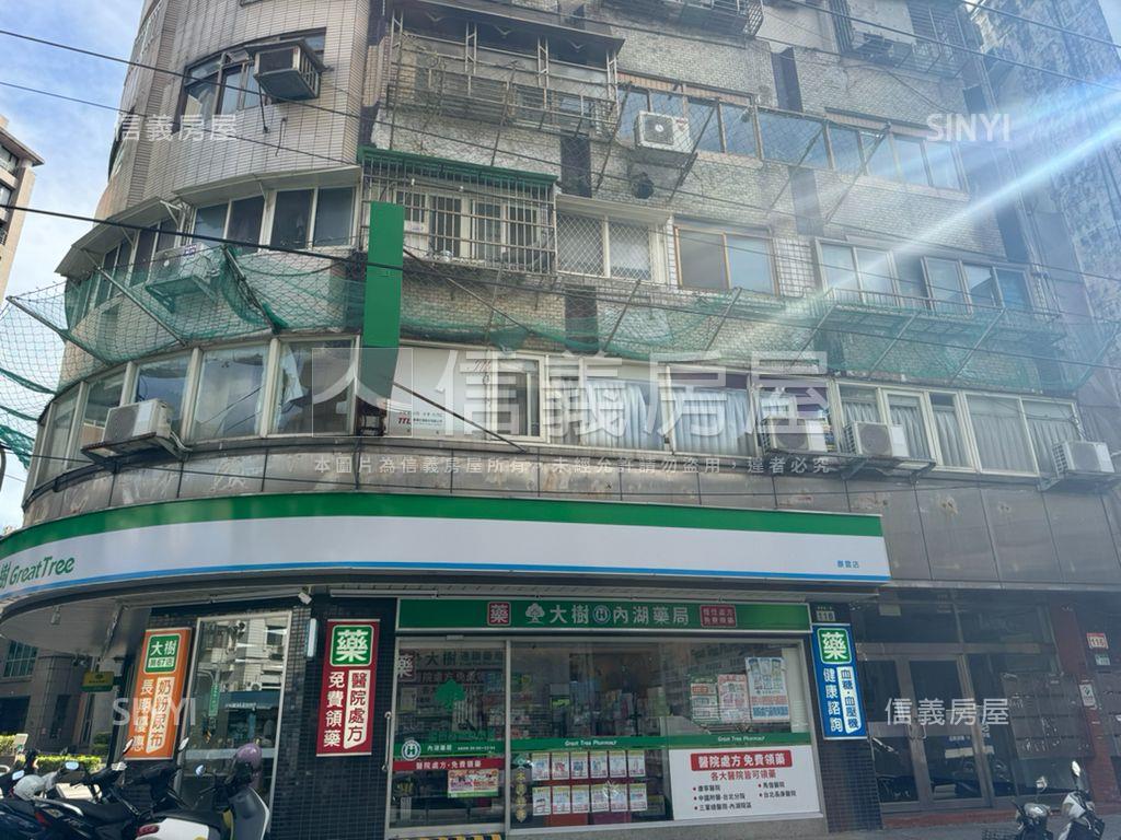 【內湖店面】捷運站旁超商房屋室內格局與周邊環境