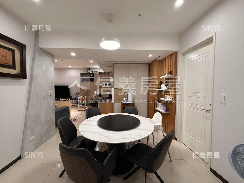 冠德天御面學校三房雙車位房屋室內格局與周邊環境