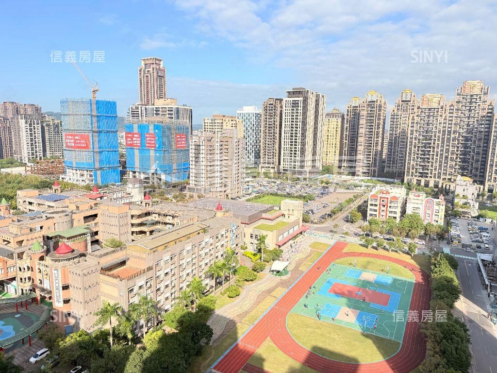 冠德天御面學校三房雙車位房屋室內格局與周邊環境