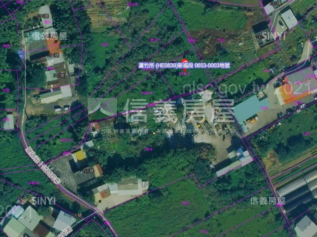 近文新街新福段土地１房屋室內格局與周邊環境
