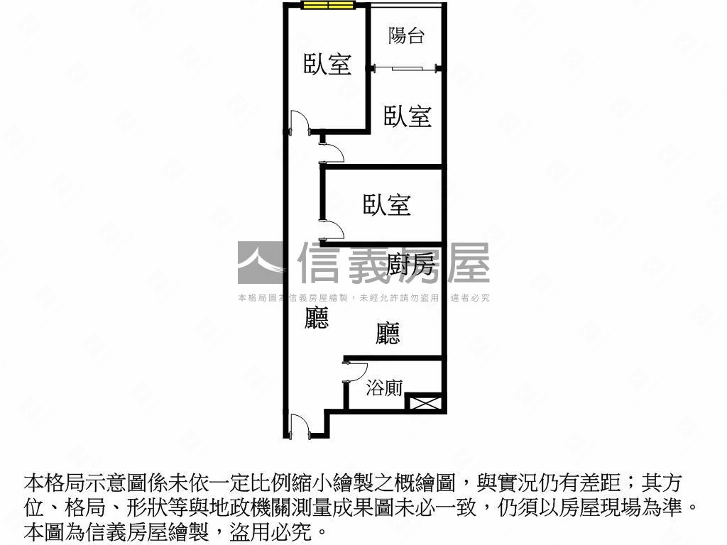 晴空大地３房坡平車位房屋室內格局與周邊環境
