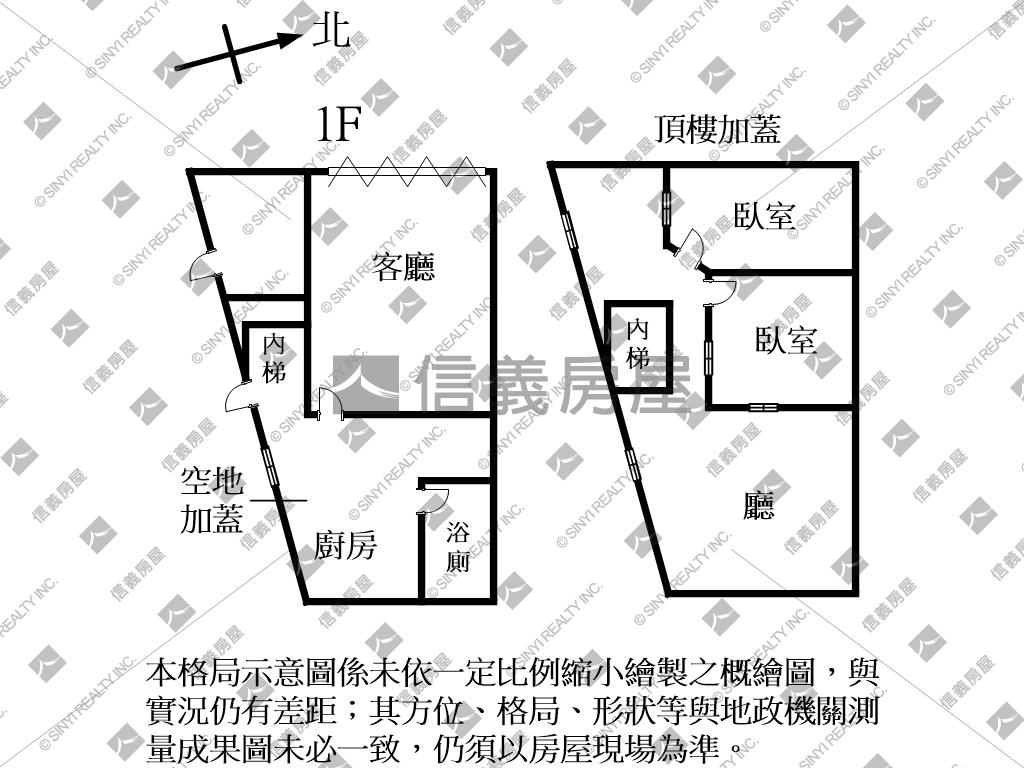 迪化高土持潛力透天房屋室內格局與周邊環境