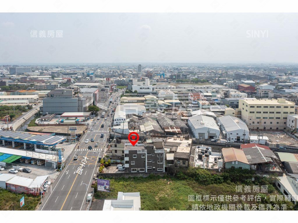 仁德太子路角窗廠房房屋室內格局與周邊環境