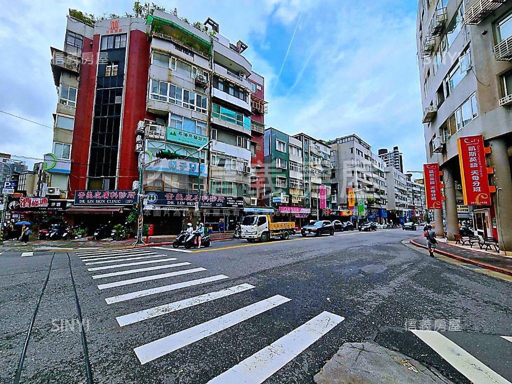正天母西路上大空間店面房屋室內格局與周邊環境