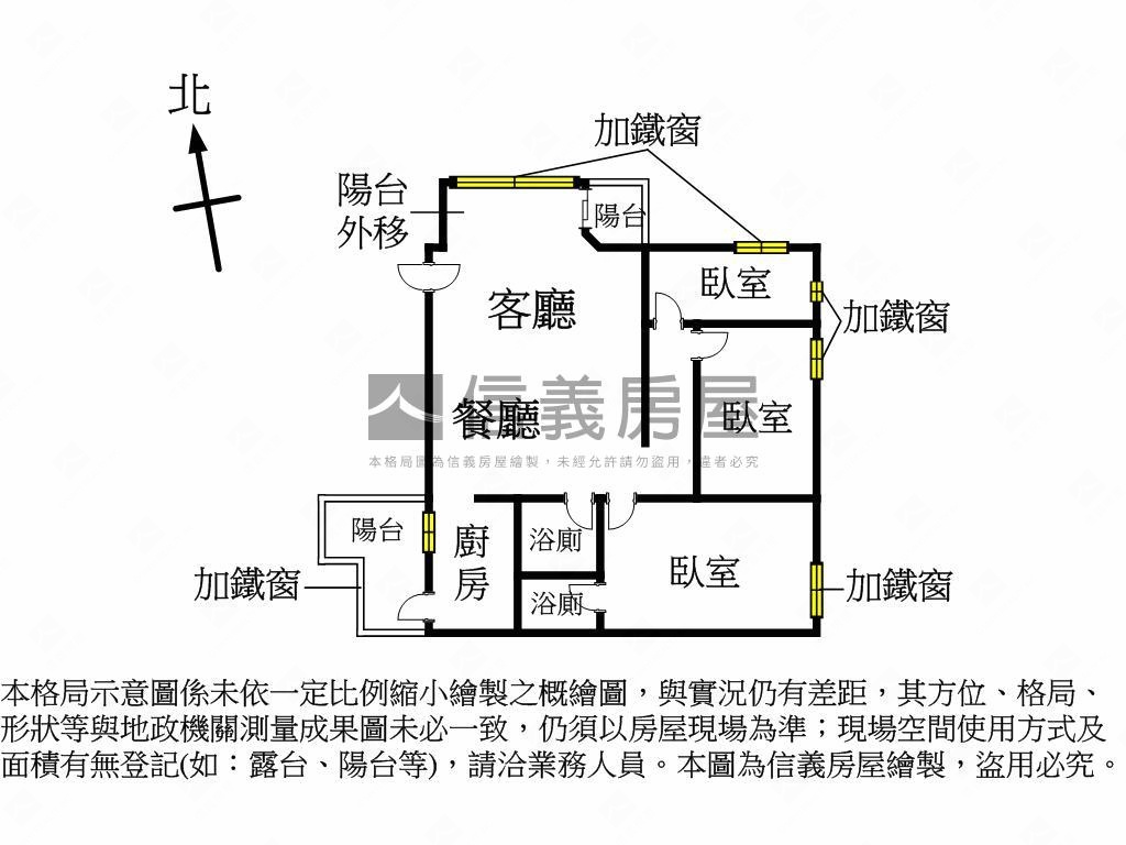 都會生活三房平車美裝潢房屋室內格局與周邊環境