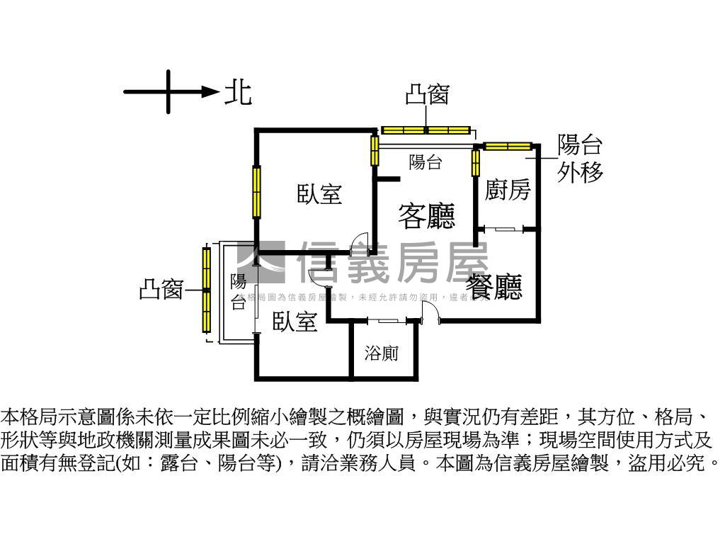 仁愛圓環學區管理精緻兩房房屋室內格局與周邊環境