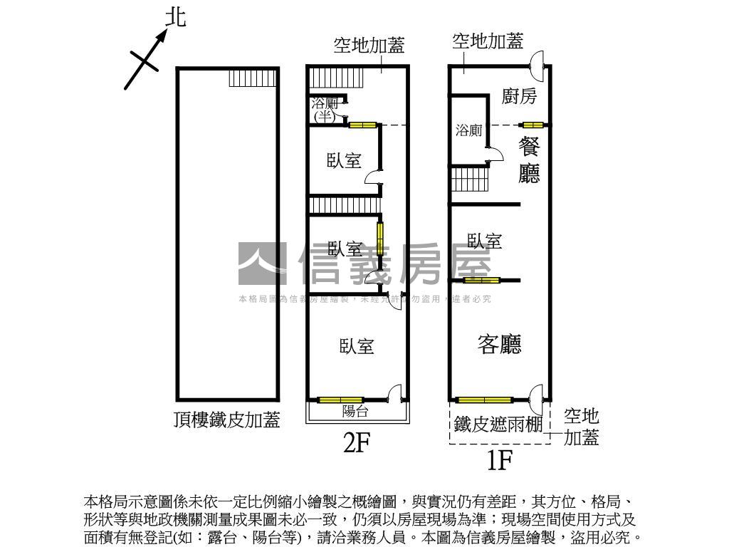 內惟成家低總價活巷透天房屋室內格局與周邊環境