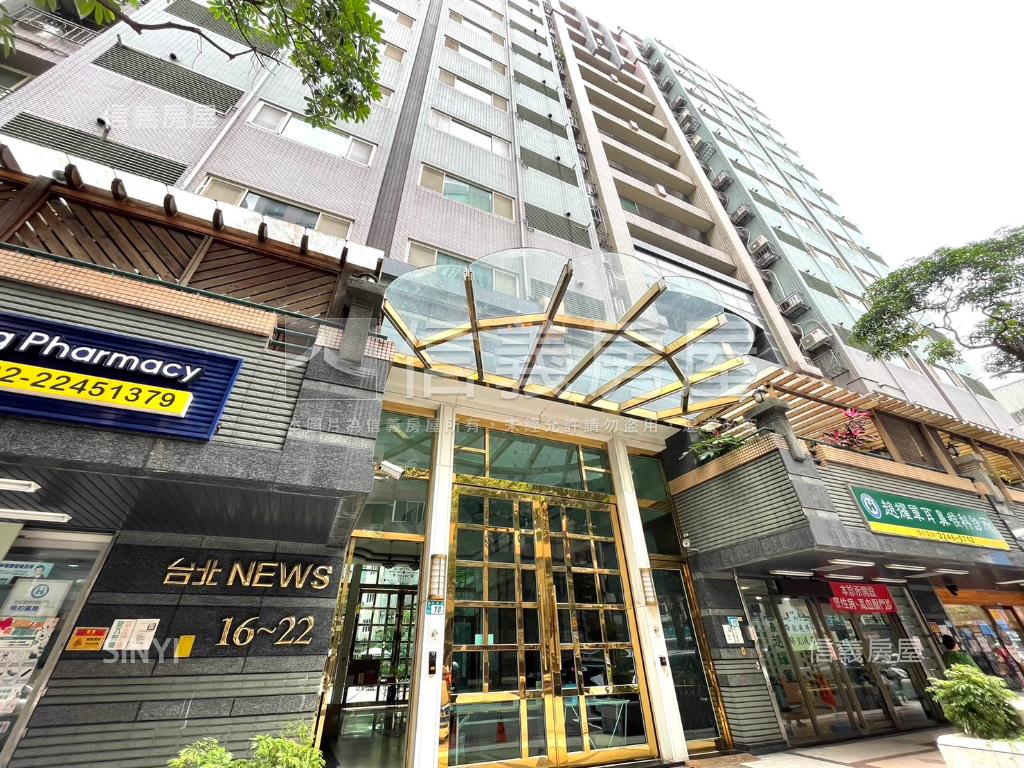 台北ｎｅｗｓ電梯大兩房房屋室內格局與周邊環境