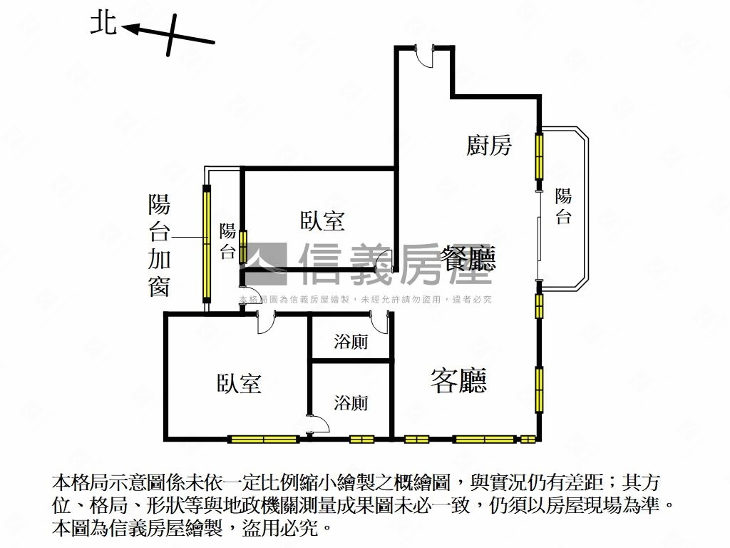 ㊣球場美景‧福臨美廈房屋室內格局與周邊環境