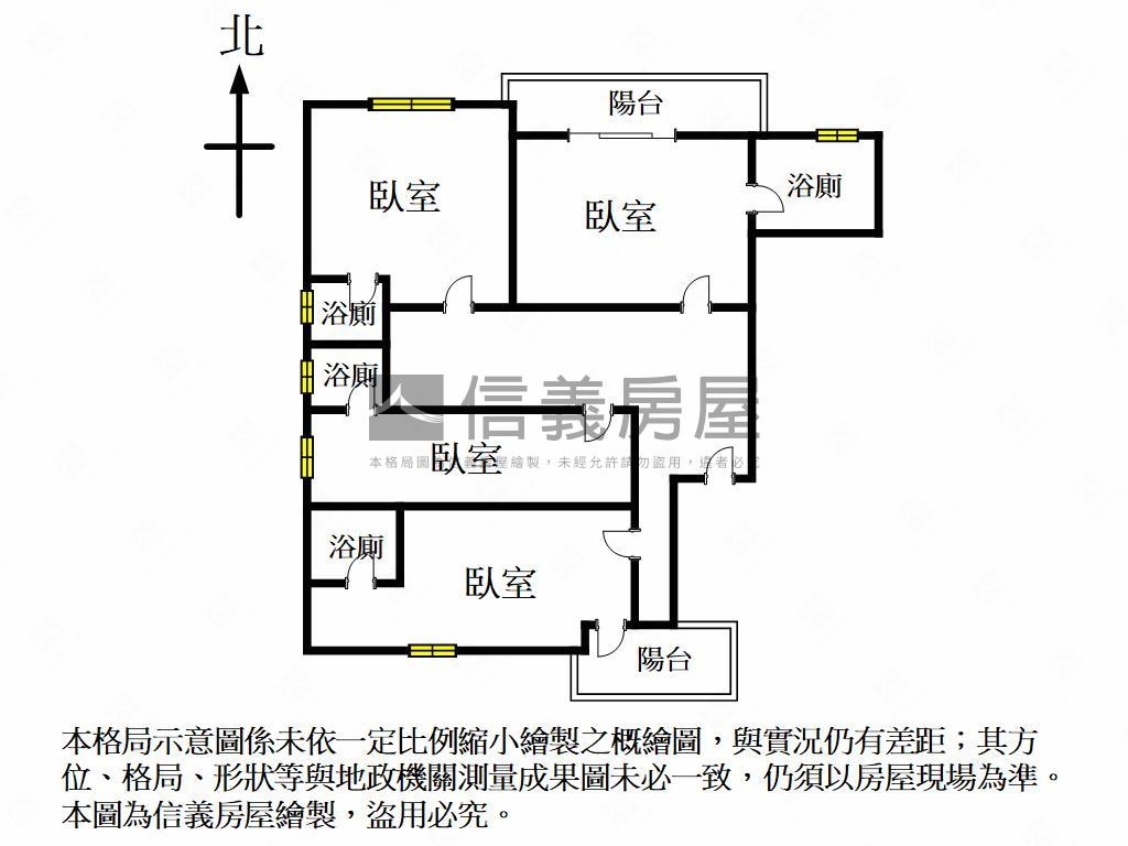 近中山醫４套房房屋室內格局與周邊環境