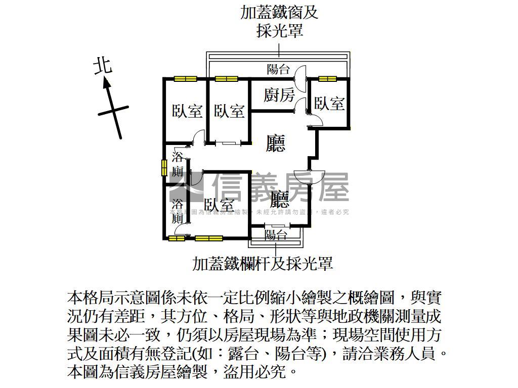 忠勇大漢新台北四房車位房屋室內格局與周邊環境
