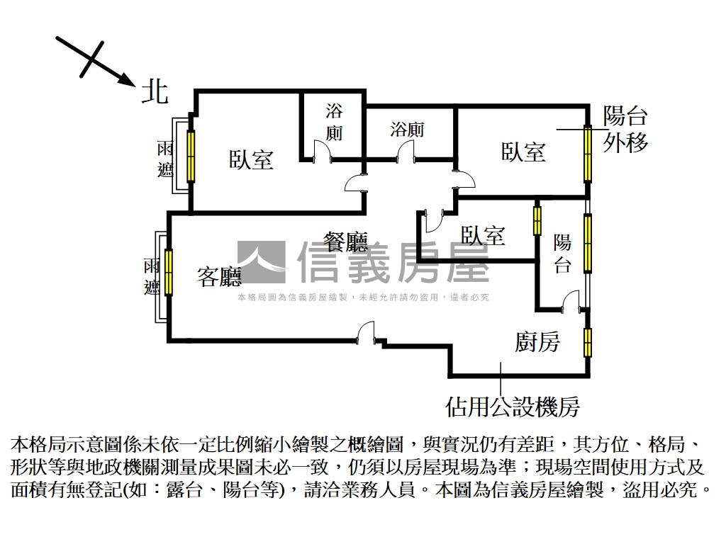 高樓層愛丁堡三房平面車位房屋室內格局與周邊環境