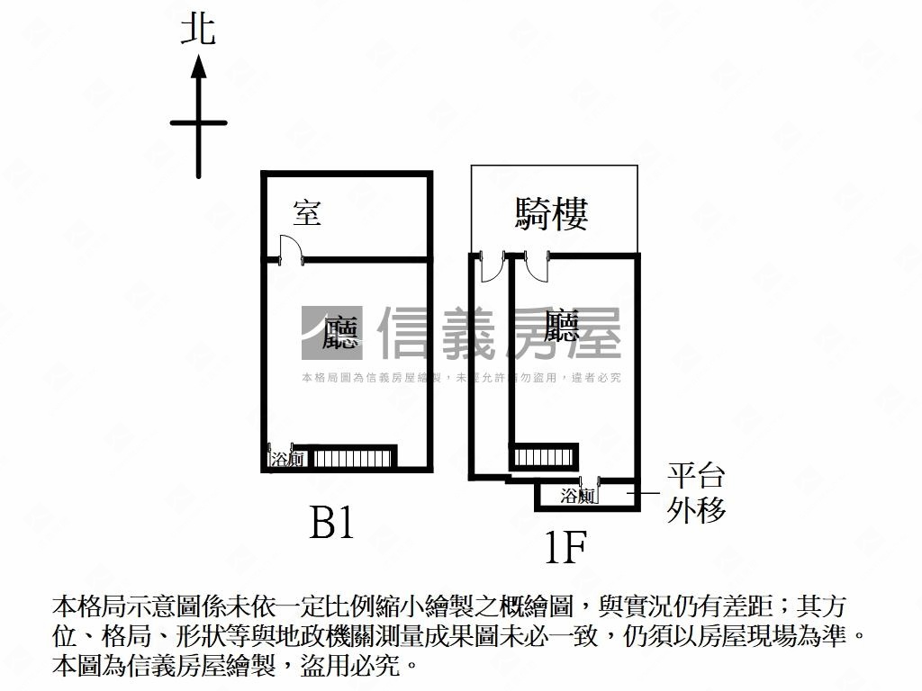 立院店面主附２２．１７坪房屋室內格局與周邊環境