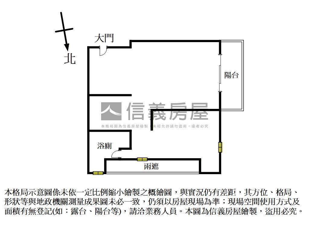 樂活大廈附車位房屋室內格局與周邊環境