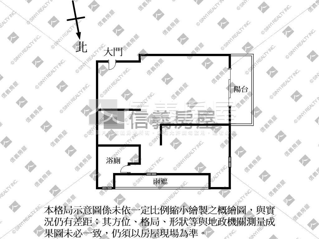 樂活大廈附車位房屋室內格局與周邊環境