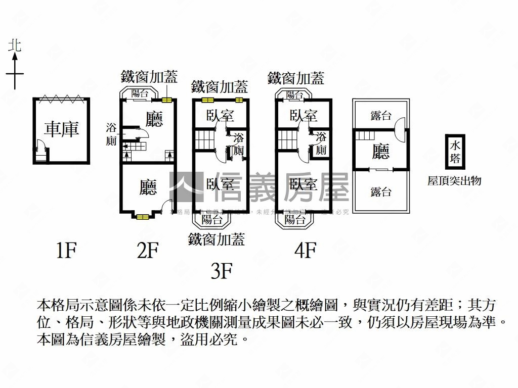 近永信國小臨路車墅房屋室內格局與周邊環境