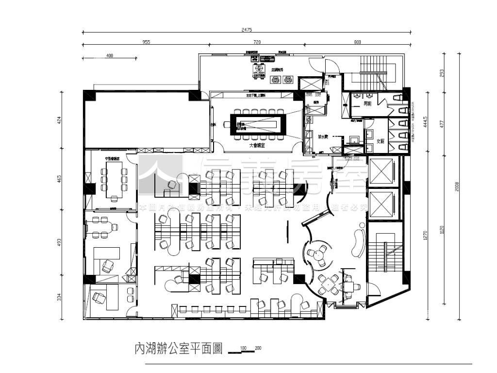 ＡＡ內科國際財星辦公房屋室內格局與周邊環境