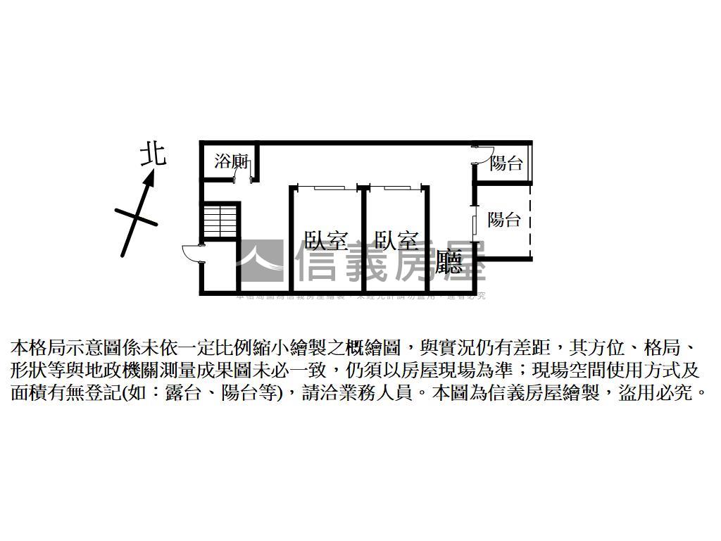 市區步行區吉市收租店面房屋室內格局與周邊環境