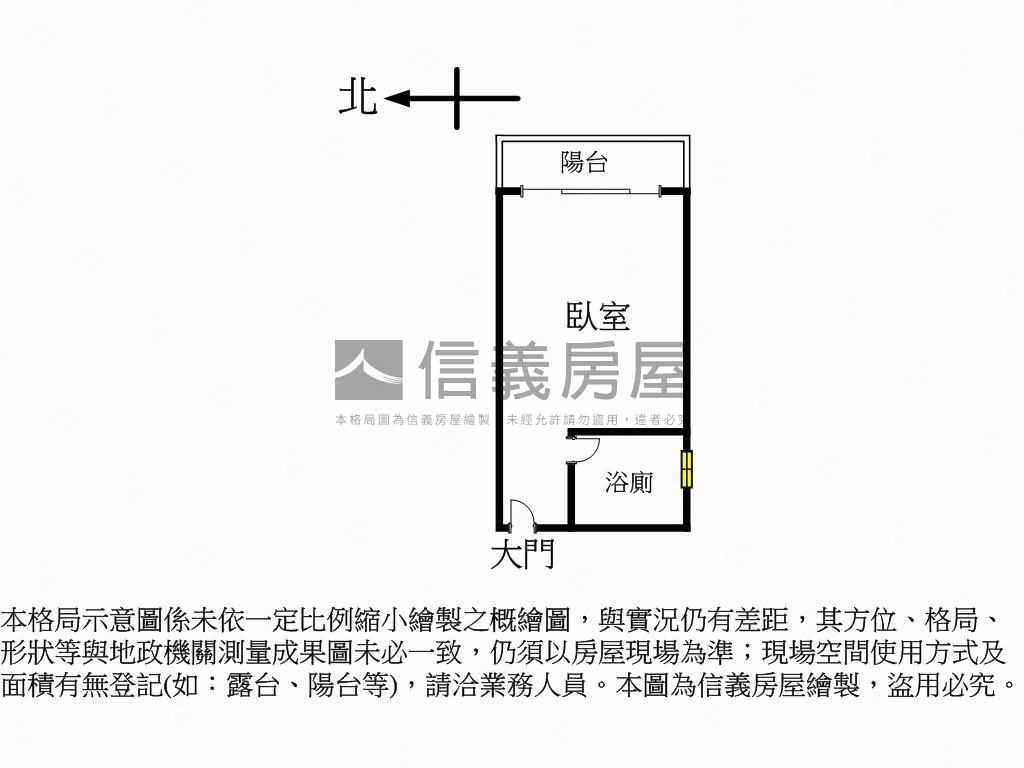 近大勇國小★小資套房房屋室內格局與周邊環境