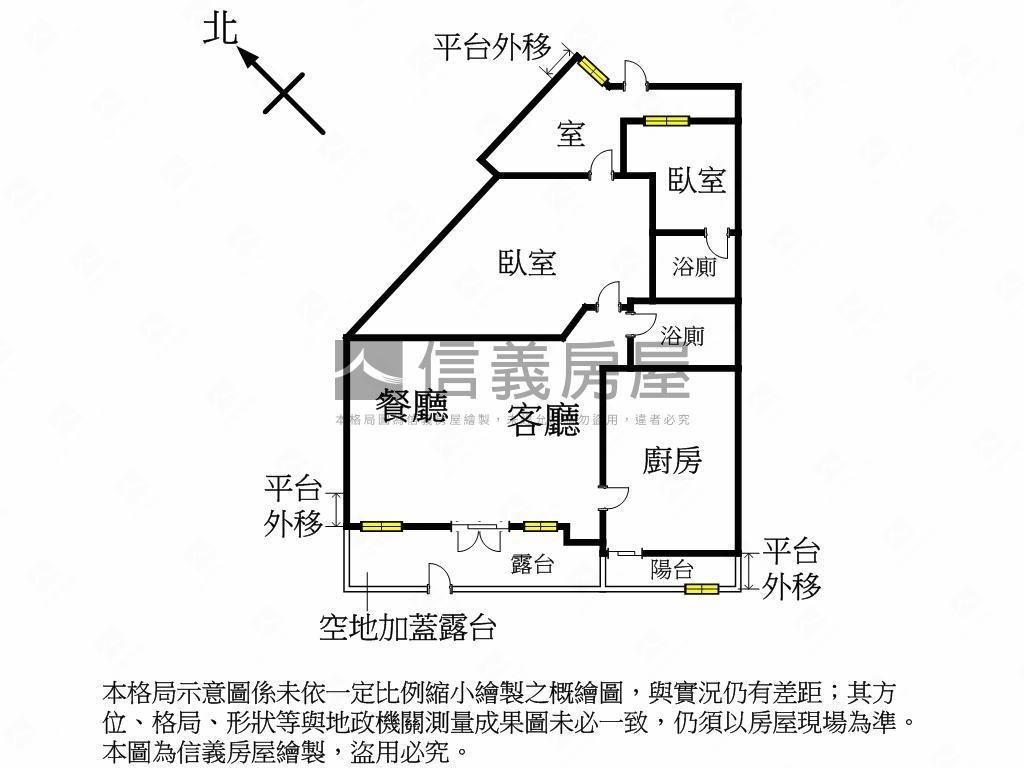 一樓黃金店面房屋室內格局與周邊環境