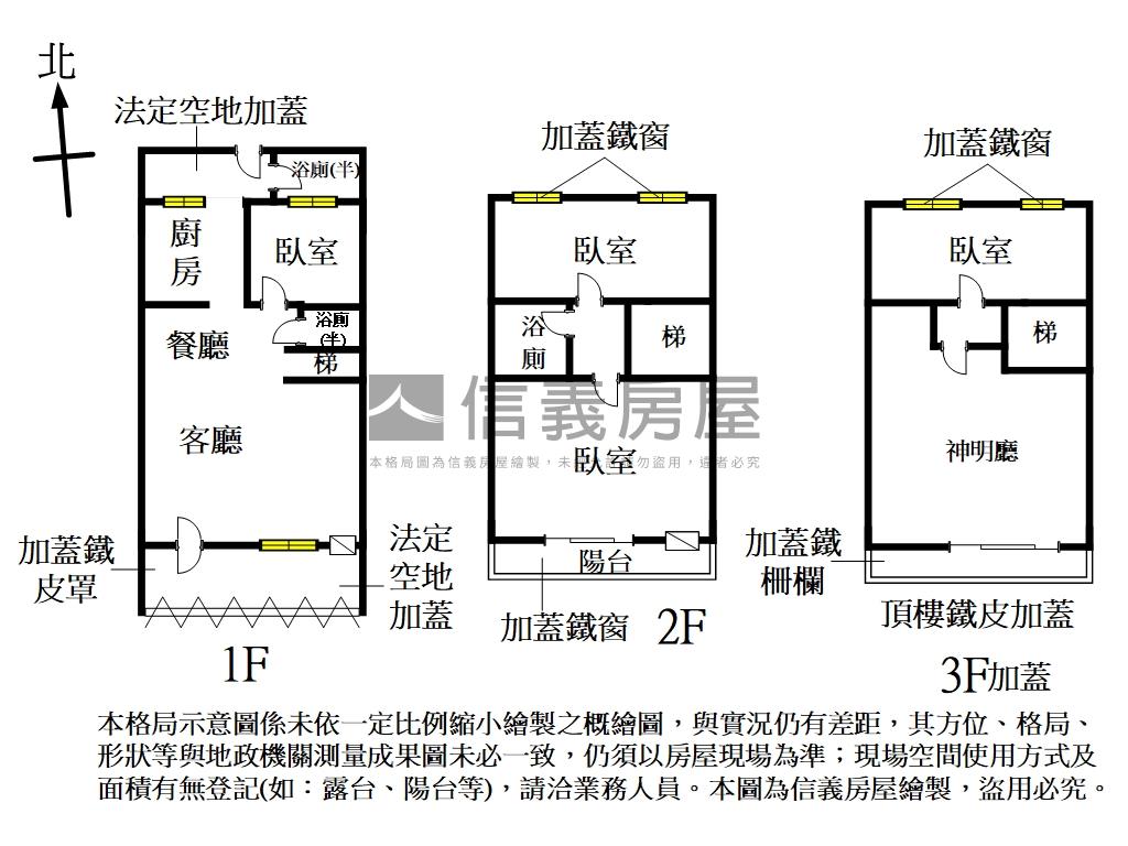 花園新城幸福成家透天房屋室內格局與周邊環境