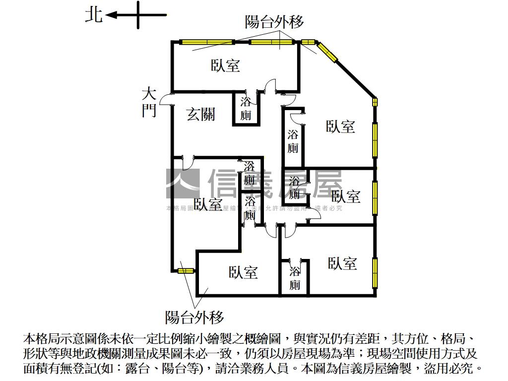 忠孝花園邊間２樓房屋室內格局與周邊環境