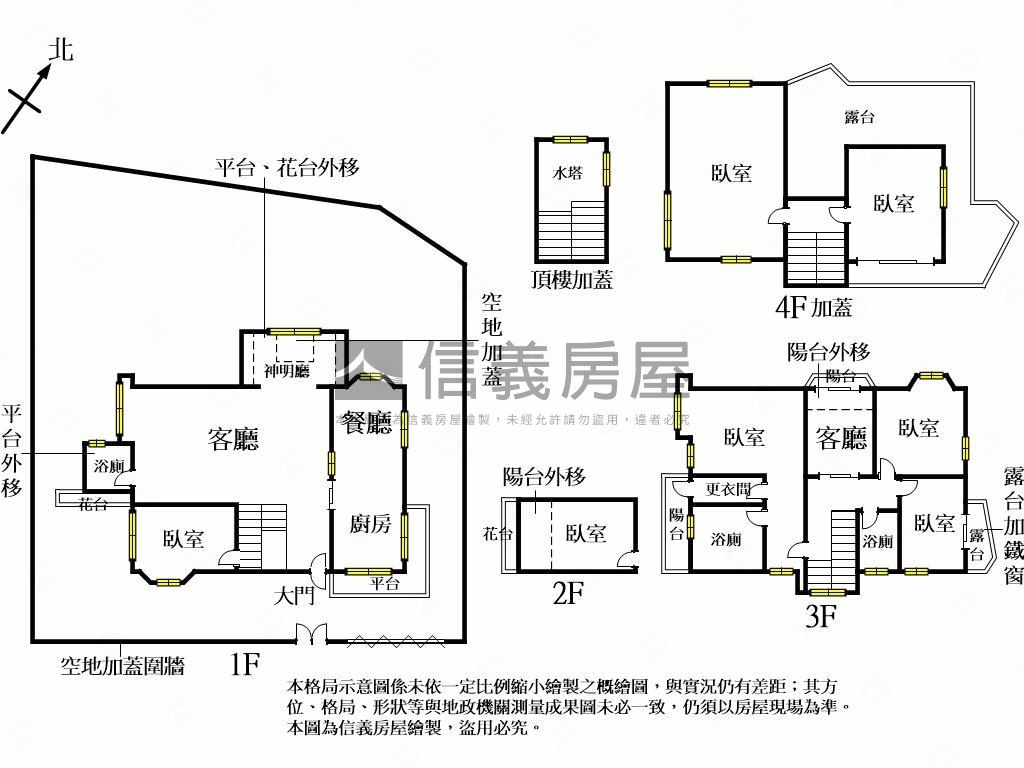 廍子路大地坪透天房屋室內格局與周邊環境