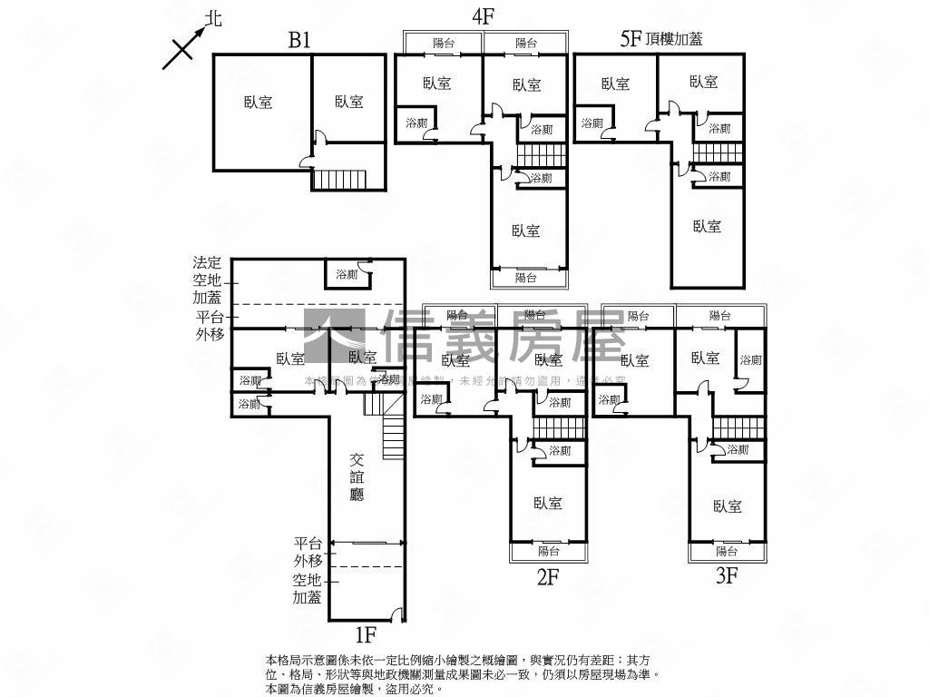 台中教育大學旁收租透天房屋室內格局與周邊環境