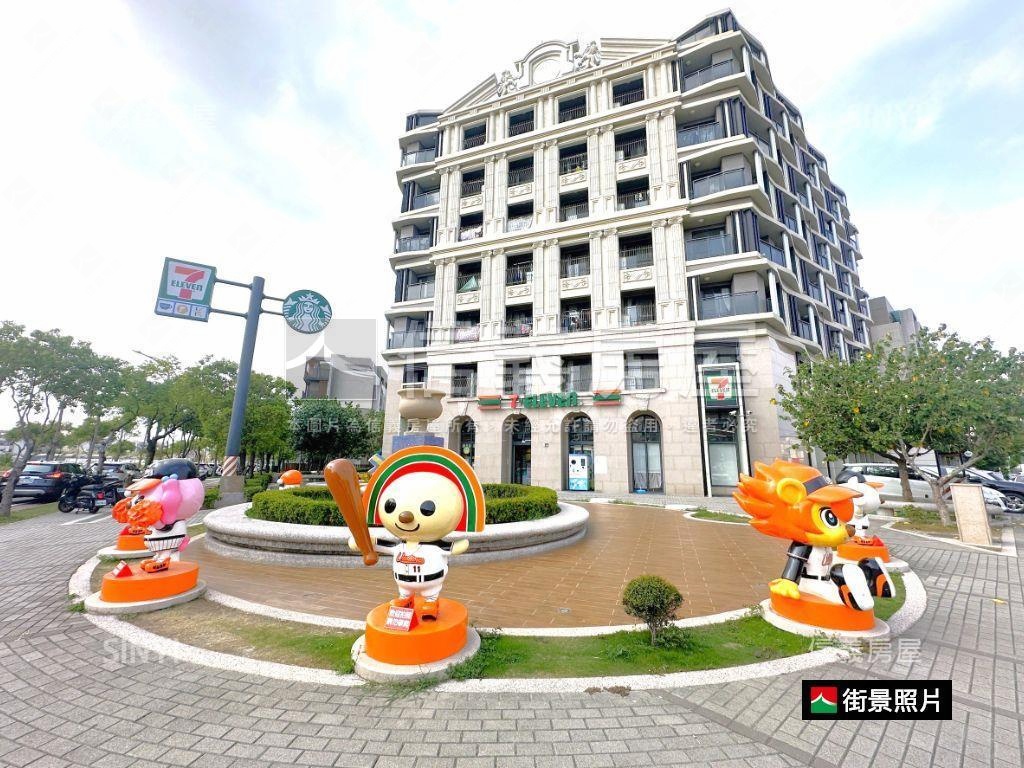 近南科。次頂樓兩房平車房屋室內格局與周邊環境