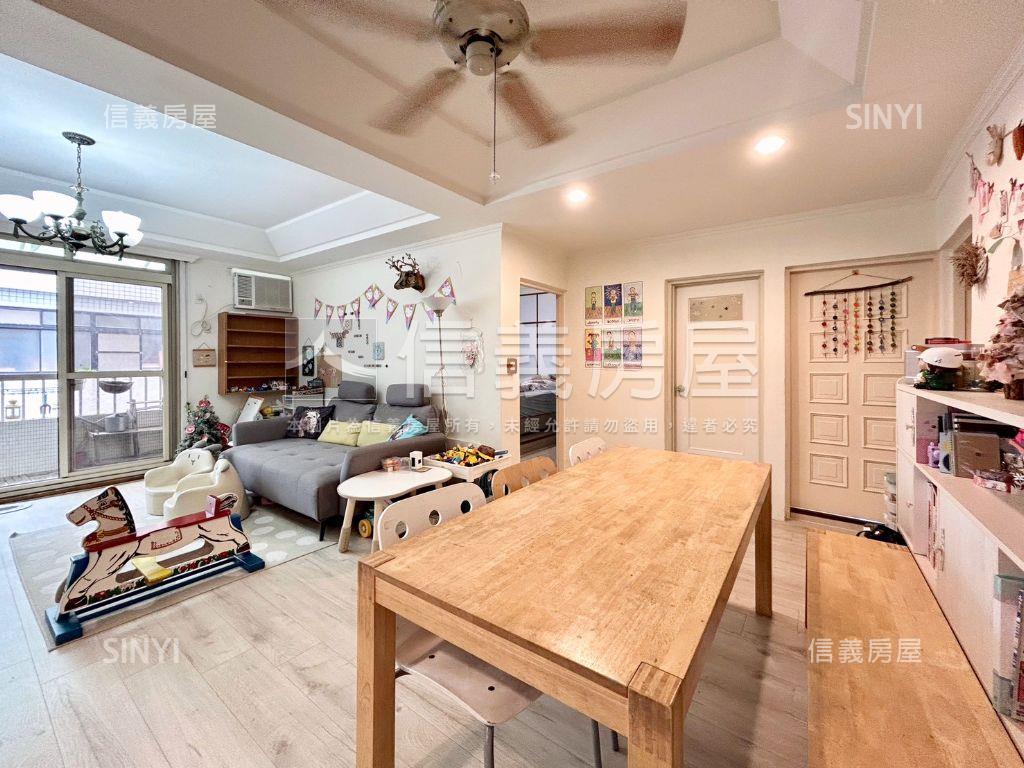 一層兩戶近附小公園大三房房屋室內格局與周邊環境