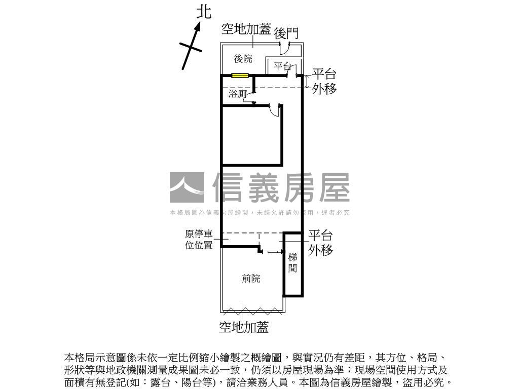 新明廠辦一樓大空間房屋室內格局與周邊環境