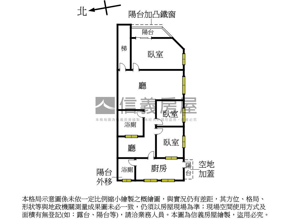 近大巨蛋邊間採光２樓房屋室內格局與周邊環境