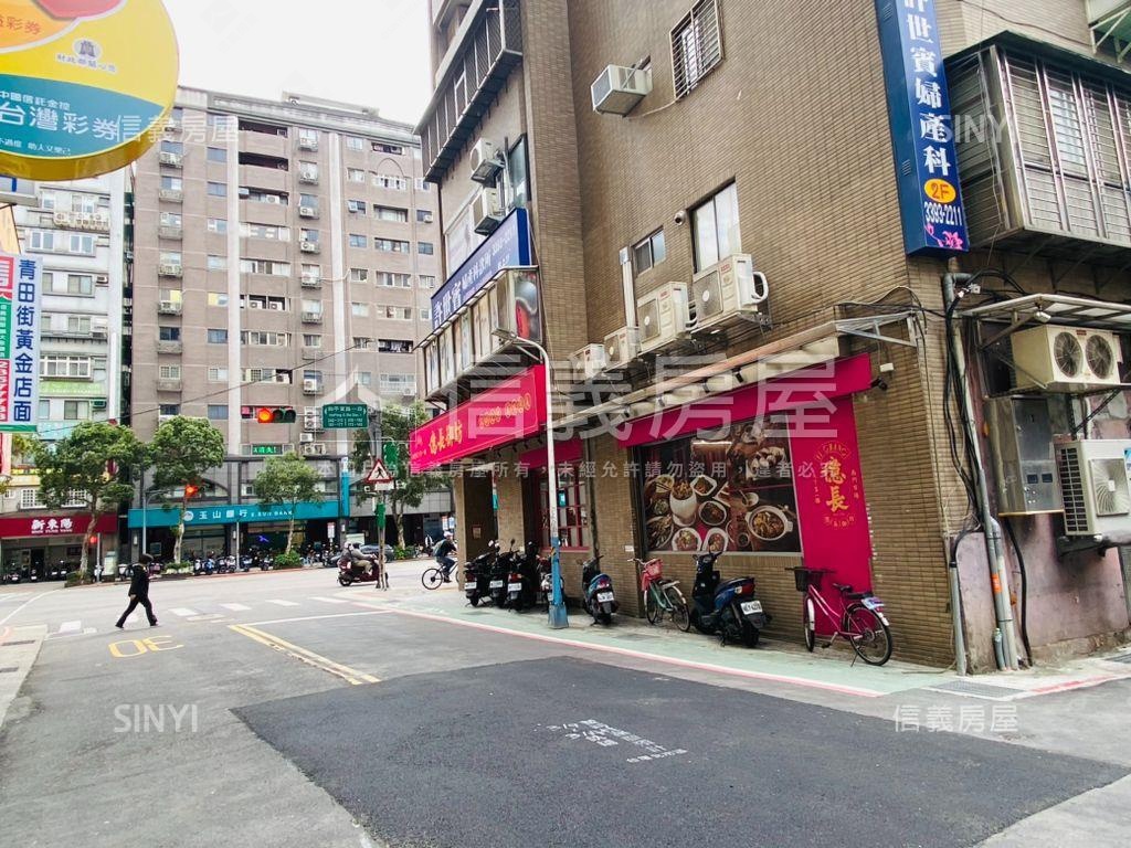 和平青田三角窗金店面房屋室內格局與周邊環境