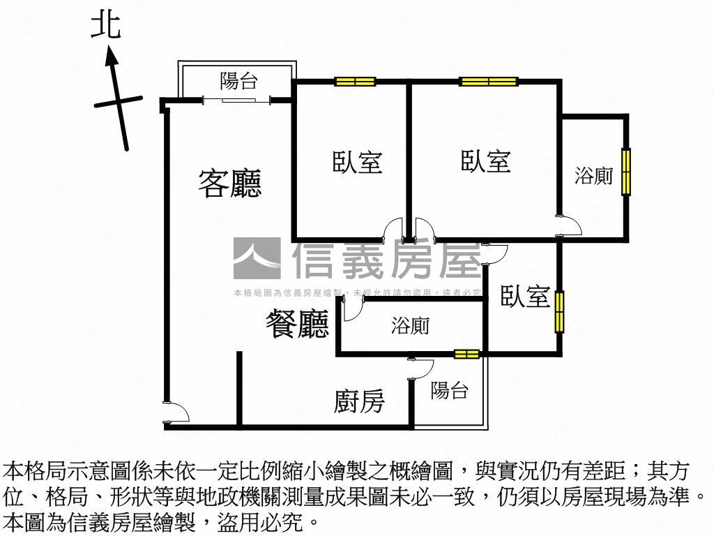 沙鹿富旺心海城全新三房房屋室內格局與周邊環境