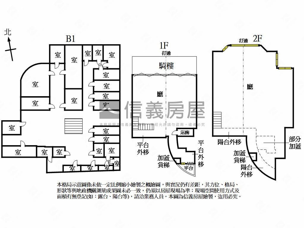 文心路蒂芬妮３００坪店面房屋室內格局與周邊環境