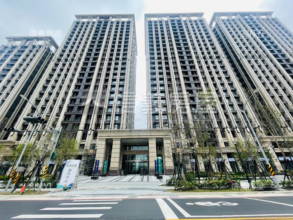 世界花園景觀高樓小豪宅房屋室內格局與周邊環境