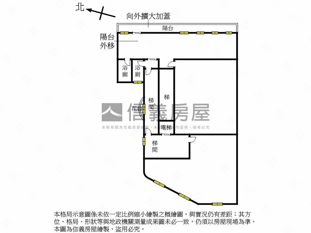 一層一戶優質辦公室房屋室內格局與周邊環境