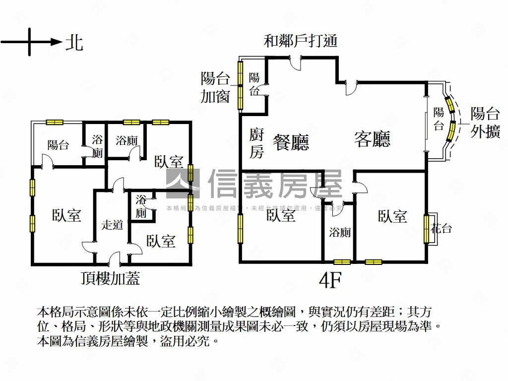 Ａ８長庚文七邊間美寓Ｂ房屋室內格局與周邊環境