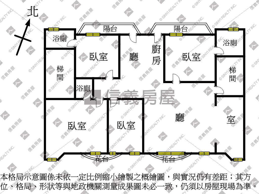 東方首府電梯四房大戶人家房屋室內格局與周邊環境