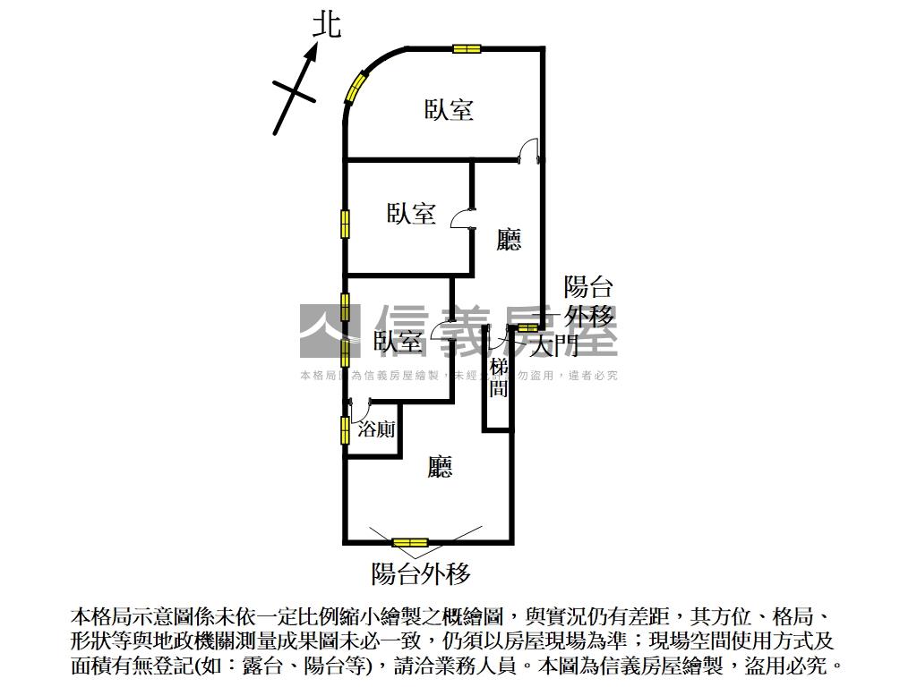 徐匯邊間三樓美寓房屋室內格局與周邊環境