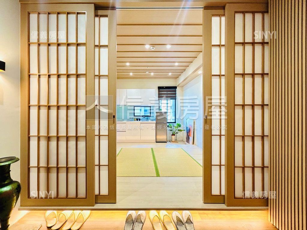 市政。和風淡雅。兩房美宅房屋室內格局與周邊環境