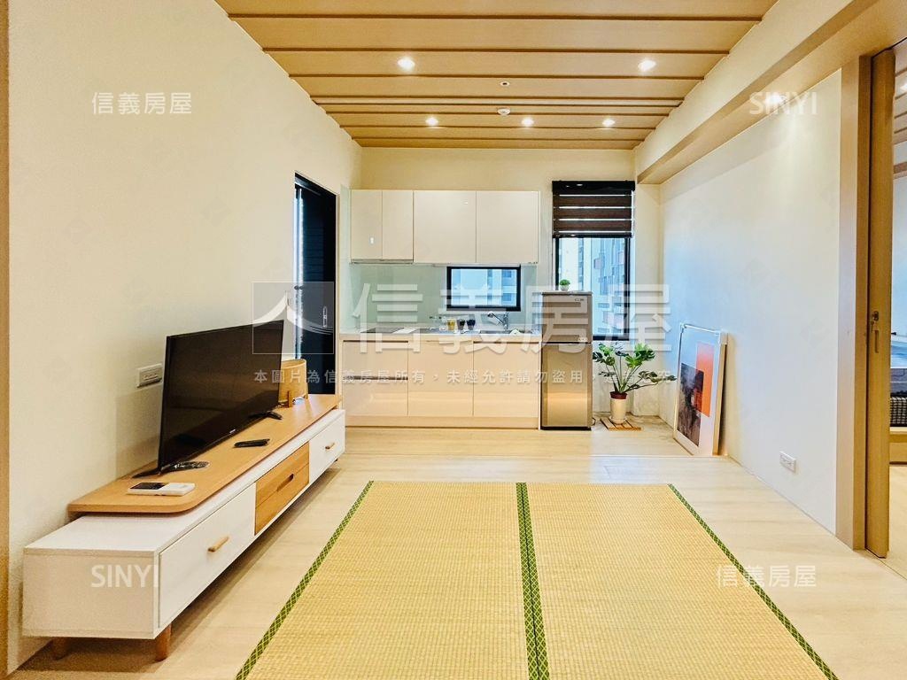 市政。和風淡雅。兩房美宅房屋室內格局與周邊環境