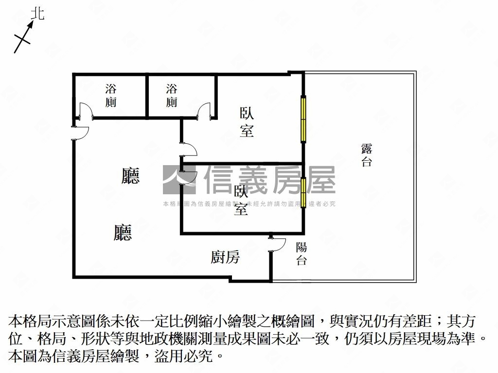 高鐵強棒兩房兩衛有平車房屋室內格局與周邊環境