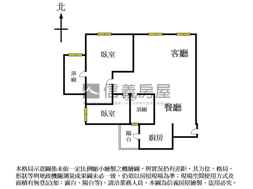 萌未來無價視野兩房平車房屋室內格局與周邊環境