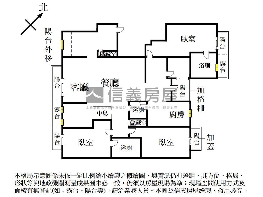 音樂廣場百坪三車位房屋室內格局與周邊環境