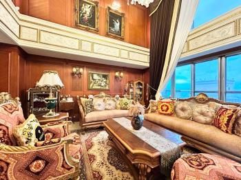 山水宮廷景觀古典樓中樓