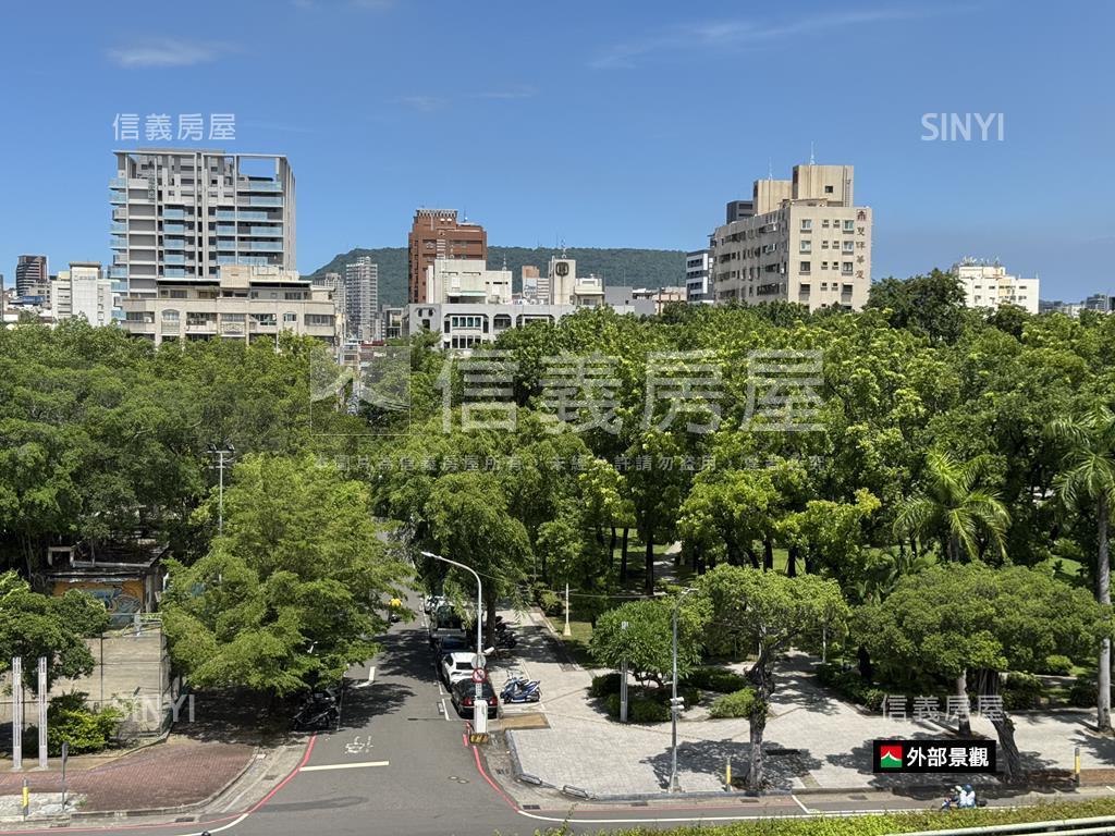 一層一戶公園首排採光商辦房屋室內格局與周邊環境