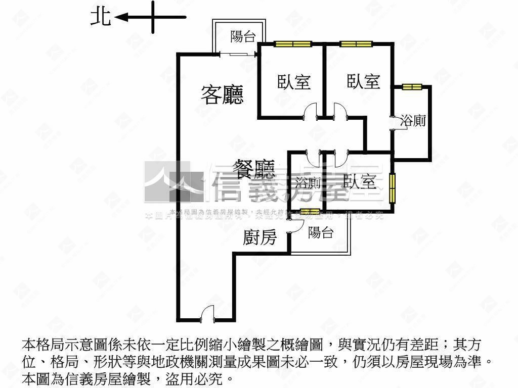 亞昕一緒質感裝潢三房平車房屋室內格局與周邊環境