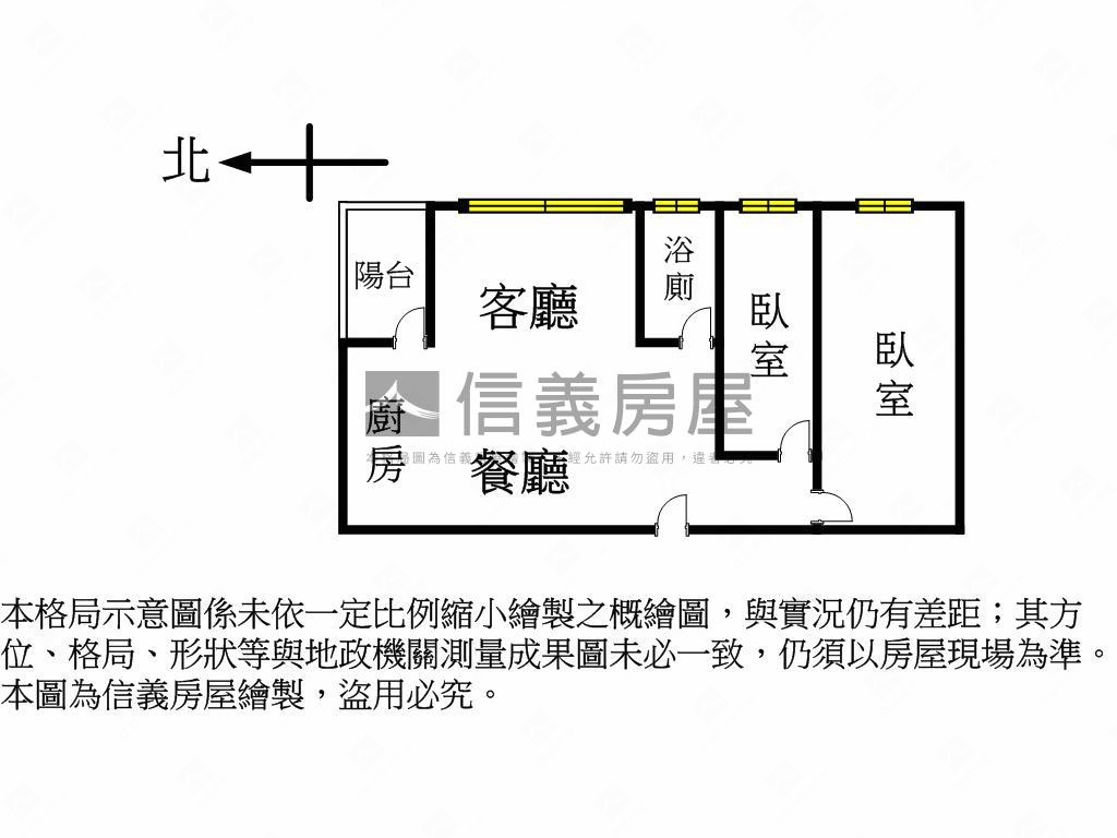 質感裝潢機捷採光兩房車位房屋室內格局與周邊環境